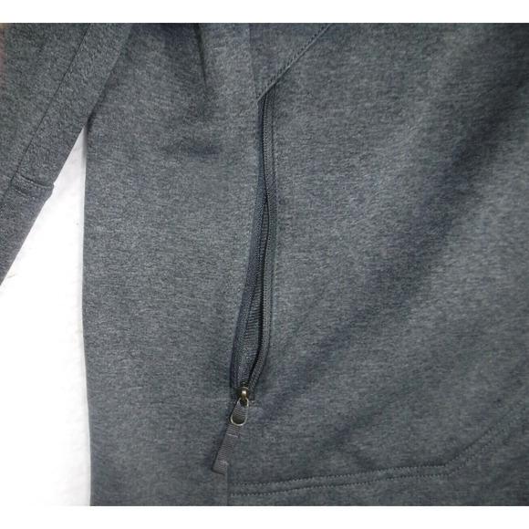 The North Face Mens Windwall Thermal Lined Zip Jacket Gray Size Medium - Picture 13 of 13